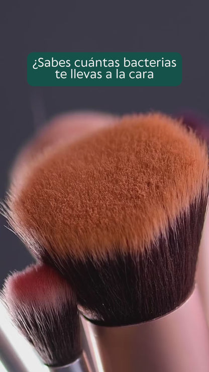 Limpiador Eléctrico Brochas Maquillaje