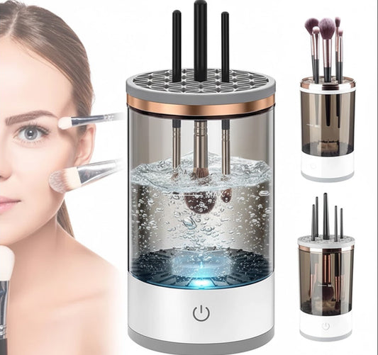 Limpiador Eléctrico Brochas Maquillaje